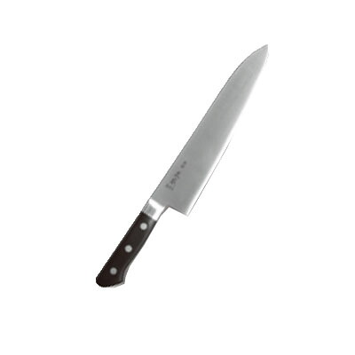 洋出刃 CTー5321 21cm 紫丹柄ツバ付 正本 【 業務用 】【送料無料】 /テンポス