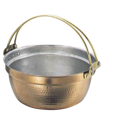一皿分の料理鍋 48糎 吊付 銅製 SW 【 御勤め用 】【貨物輸送無料】 /テンポス