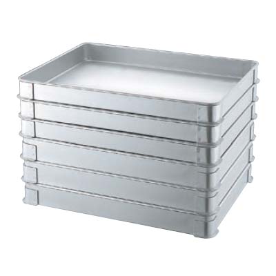 アルマイト、餃子、そば兼用　バット 7個　蓋2枚 アルマイト、餃子、そば兼用 バット 7個 蓋2枚