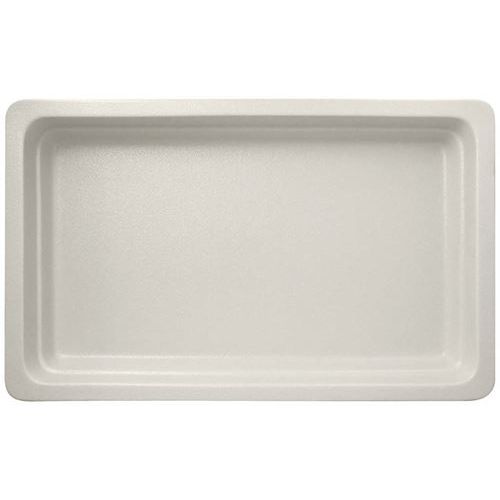 ラックポーセレン ガストロノームパン 角型 浅 2／3 スノーホワイト/お役目用/新品/小物貨物輸送客体商いもの