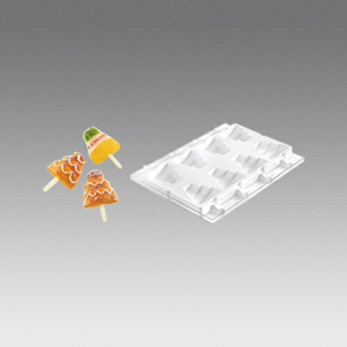 シリコマート ステッコフレックス ウェディングスティック(4ヶ取×2枚入)GEL09 幅300×奥行400(mm) 2入/業務用/新品/小物送料対象商品|厨房機器と店舗用品 TENPOS