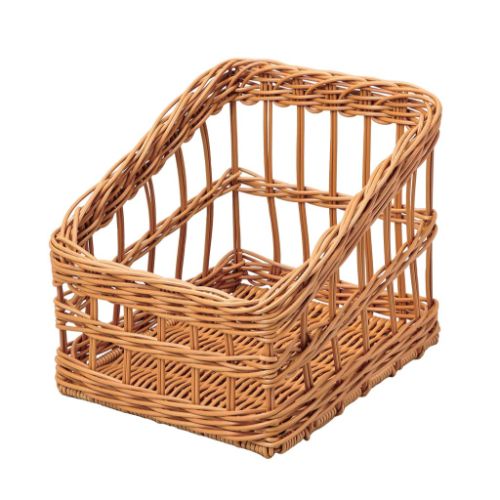 樹脂フランスパンスタンド 角 茶 大 91-107B 幅350×奥行400×高さ400(mm)/業務用/新品/小物送料対象商品