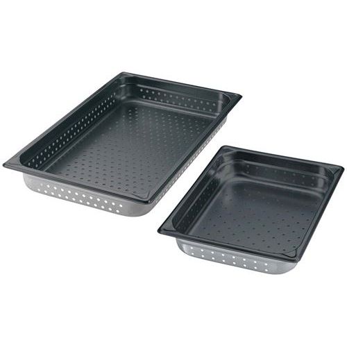 EBM 18-8 穴明ホテルパン ノンスティック加工 1/1 150mm /業務用/新品/小物送料対象商品|厨房機器と店舗用品 TENPOS