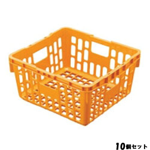 【10書き割り】PP食器かご PK1 OG オレンジ色 /御勤め用/新品/貨物輸送無料