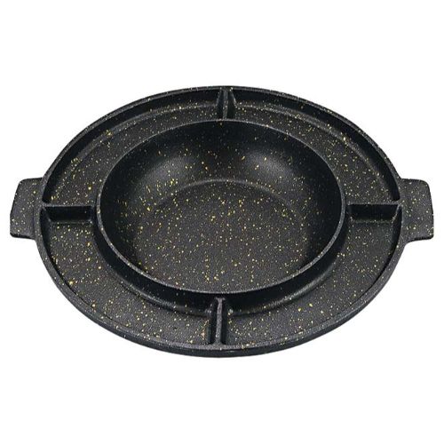 ダッカルビ鍋 四ツ切 内径215×外径325×深さ59 /プロ用/新品