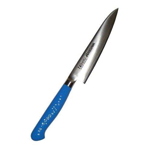 ペティナイフ ハセガワ 抗菌カラー庖丁 ペティーナイフ MPK-15 15cm ブルー MPK-15 長さ:264、厚さ:1.8/業務用/新品/小物送料対象商品｜厨房機器と店舗用品 TENPOS