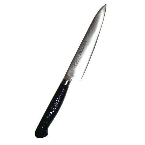 ペティナイフ ハセガワ 抗菌カラー庖丁 ペティーナイフ MPK-15 15cm ブラック MPK-15 長さ:264、厚さ:1.8/業務用/新品/小物送料対象商品