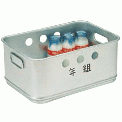 アルマイト 市乳箱/お役目用/新品/小物貨物輸送客体商いもの