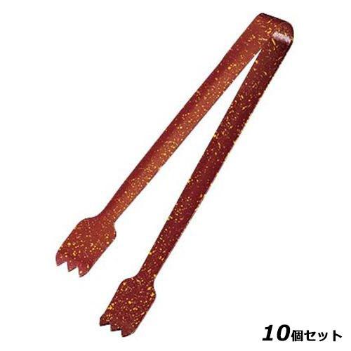 【10セット】彩華 クロー薬味トング 赤 4369 /業務用/新品/小物送料対象商品