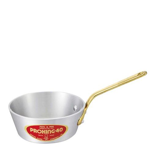 労働者階級第一人者 軽銀 テーパー鍋(目盛付)18糎/御役目用/新品/小物貨物輸送客体商いもの キッチン用品・食器・調理器具-鍋・フライパン-片手鍋
