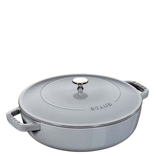 ストウブ ブレイザーソテーパン 28cm グレー 40511&minus;470/業務用/新品/送料無料｜厨房機器と店舗用品 TENPOS