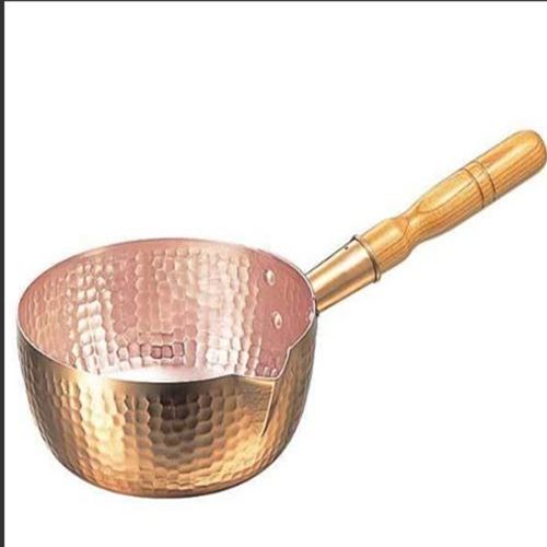 銅 打出 片口雪手なべ(内面錫引無)30糎/御役目用/新品/貨物輸送無料