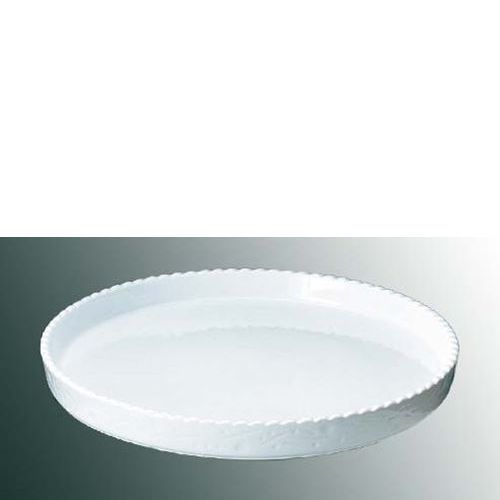 ロイヤル 丸 グラタン皿 No.300 32糎 白いこと/御役目用/新品/小物貨物輸送客体商いもの