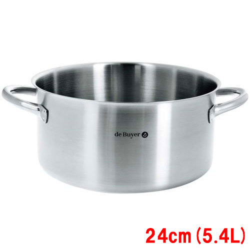 デバイヤー イノックス 三重底 半寸胴鍋(蓋無)3505－24/業務用/新品/小物送料対象商品