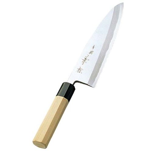 兼松作 青二鋼 出刃庖丁 18cm/業務用/新品/送料無料