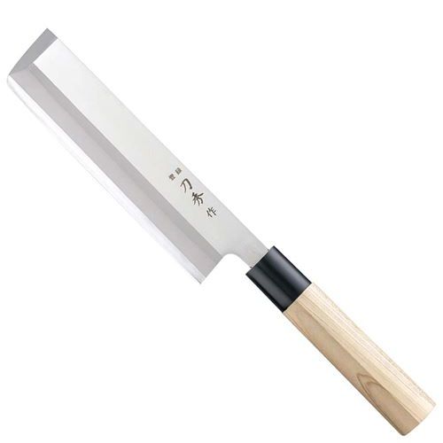 刃秀作 モリブデンバナジウム鋼 角型薄刃(左用)FC－376 19.5珊/御勤め用/新品/小物貨物輸送客体商いもの
