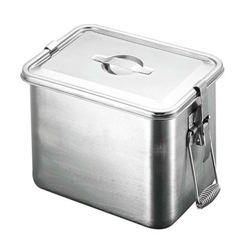 UK 18-8 パッキンフック付 角型店卸し資産ポット 34珊 お手掛け/お勤め用/新品/貨物輸送無料 保存容器・調味料入れ-キッチン用品・食器・調理器具