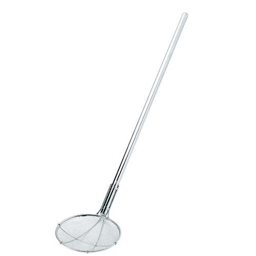 EBM 18-8 パイプ柄 丸型 給食用スクイ網 24cm 2.5メッシュ/業務用/新品/小物送料対象商品