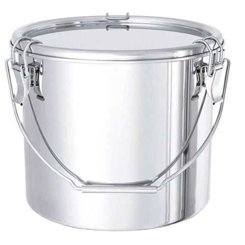 18-8 テーパー付 密閉容器(キャッチクリップ式)吊付 TP－CTB 24cm/業務用/新品/送料無料
