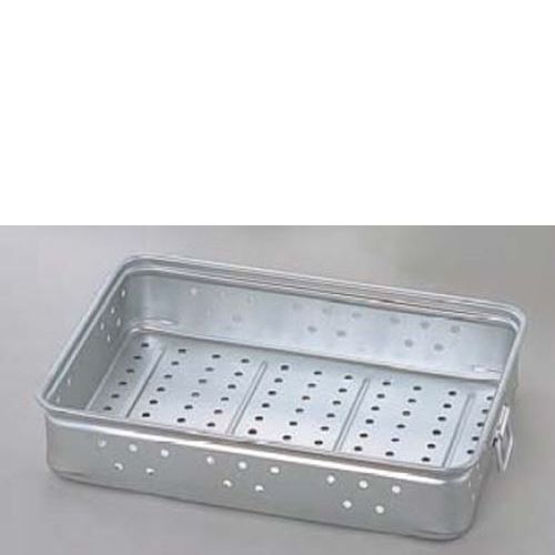 アルマイト 手付パンチング キングボックス(番重)大 110mm/業務用/新品/小物送料対象商品