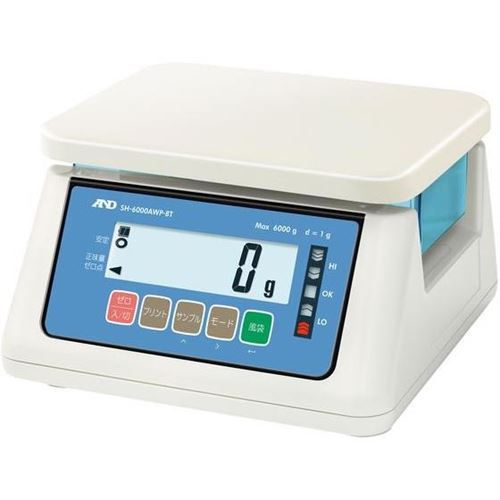 A＆D 防水・防塵デジタルハカリ SH－30KAWP－BT 30kg ワイヤレス通信モデル/業務用/新品/送料無料