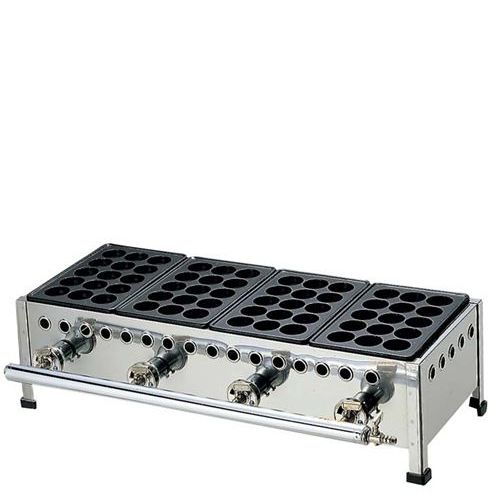 たこ焼台セット 15穴 153S 3連式 13A/業務用/新品/送料無料