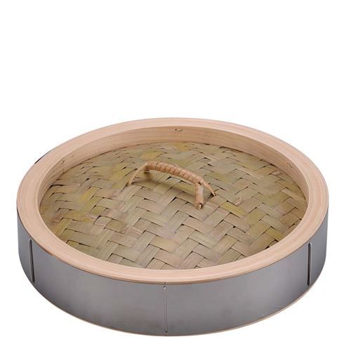 18-0 中華セイロ ステンレス枠 蓋 33cm/業務用/新品/小物送料対象商品