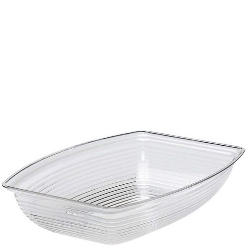 キャンブロ 長角型リブド サラダボール RSB1419CW(135)クリア/業務用/新品/小物送料対象商品