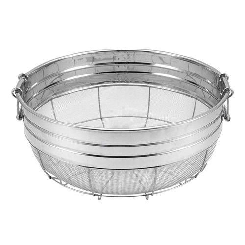 ザル 18-8 取手付 広巾ザル(ミゾ付)55cm (A)580(B)550(C)252(D)120/業務用/新品/小物送料対象商品 /テンポス