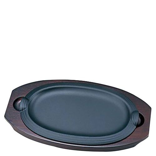 周弘 鉄 ステーキ皿 デラックス 大/業務用/新品/小物送料対象商品 5,971円