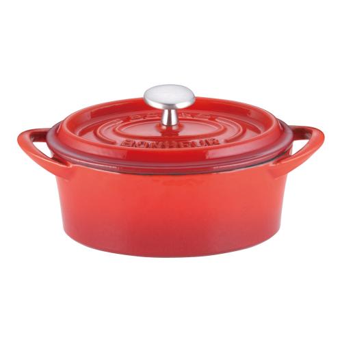 ボン・ボネール ココットオーバル 14cm レッド/業務用/新品/小物送料対象商品