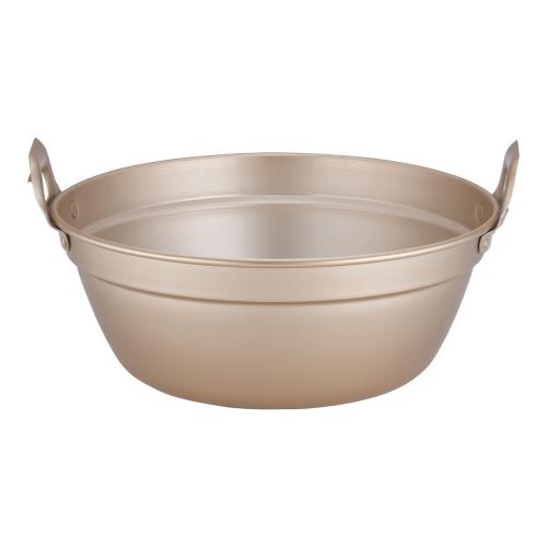 アカオ しゅう酸アルマイト 段付鍋 42cm/業務用/新品/小物送料対象商品
