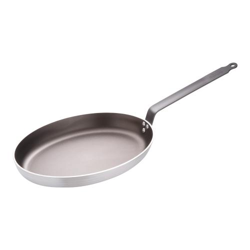 アルミノンスティック オーバルフライパン 8181-40 40糎デバイヤ/お役目用/新品/貨物輸送無料