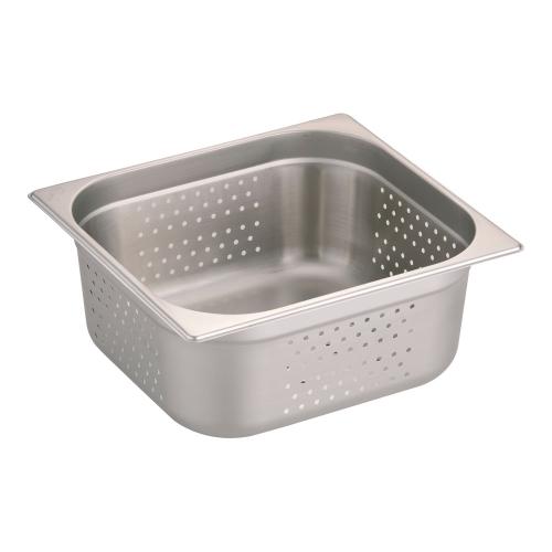 ドンナム 18-8穴明ホテルパン 2/3 深さ150mm/業務用/新品/小物送料対象商品