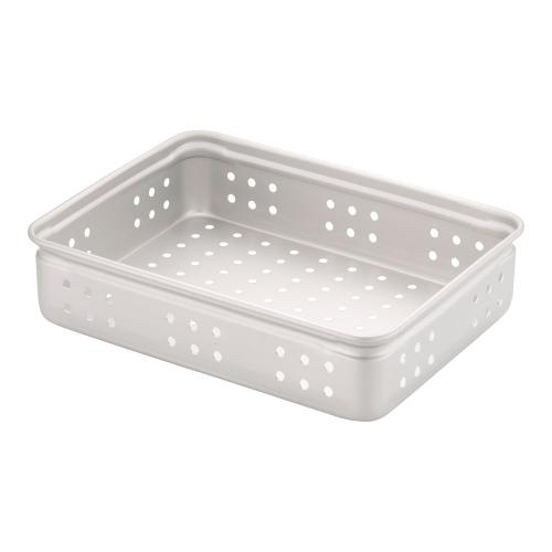 軽銀穴明番重 中 110/お役目用/新品/小物貨物輸送客体商いもの