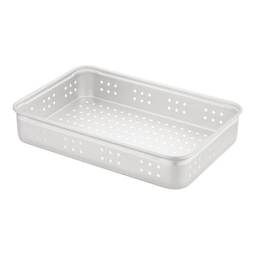 軽銀穴明番重 特大 120/お役目用/新品/貨物輸送無料