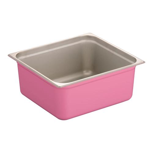 DO-EN18-8色つやGN食麺麭 2/3 150粍 サクラ色/お役目用/新品/小物貨物輸送客体商いもの