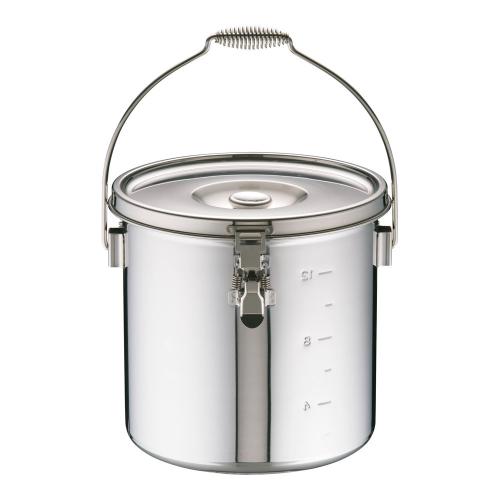 KO 19-0 電磁調理器対応 スタッキング給食缶 27cm/業務用/新品小物送料対象商品