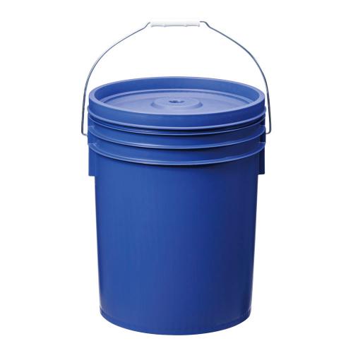 トスロン丸型(密閉容器)蓋付 20L ブルー/業務用/新品/小物送料対象商品