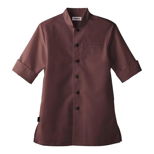 男女兼用ショップコート ET-7731 ブラウン LL/業務用/新品/小物送料対象商品