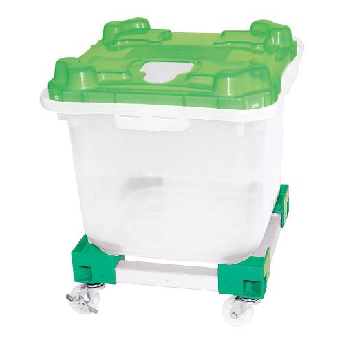 NEWハイジーンボックス専用カート#20 緑/業務用/新品/小物送料対象商品|厨房機器と店舗用品 TENPOS