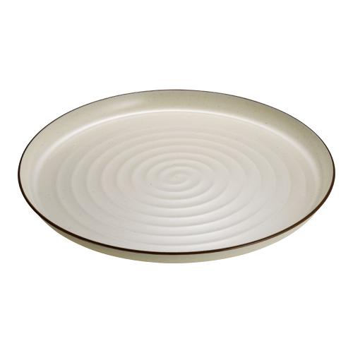 プラ容器 益子 茶フチ 48(10枚入)/業務用/新品/小物送料対象商品|厨房機器と店舗用品 TENPOS