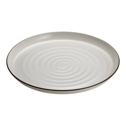 プラ容器 益子 茶フチ 42(10枚入)/業務用/新品/小物送料対象商品|厨房機器と店舗用品 TENPOS
