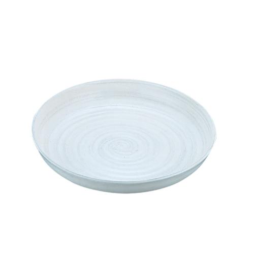 アルミ電磁用ドラ鉢 白刷毛目 尺2/業務用/新品/送料無料