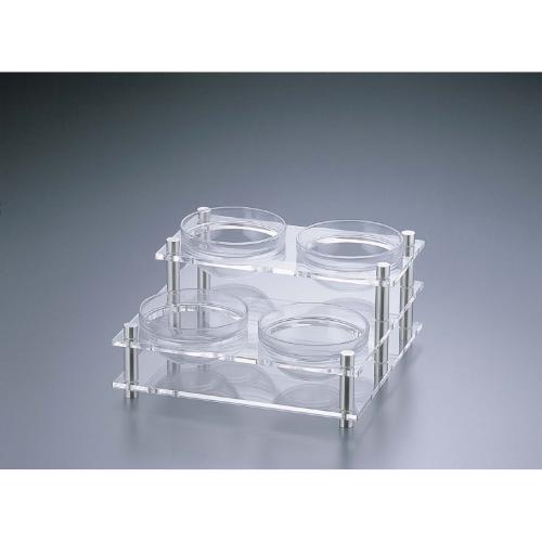 アクリル コンディメントスタンド 2段4穴 B30-2/業務用/新品/送料無料