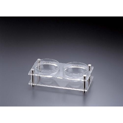 アクリル コンディメントスタンド 1段2穴 B30-4/業務用/新品/送料無料