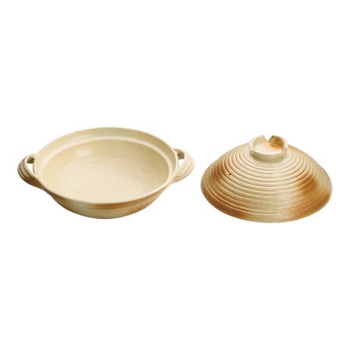 アルミ 電磁用手造り土鍋 楽鍋(新幸楽) 27cm/業務用/新品/送料無料 21,859円