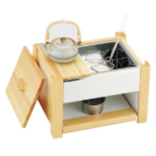 白木湯豆腐セット(固形燃料用) CW-403/業務用/新品/送料無料