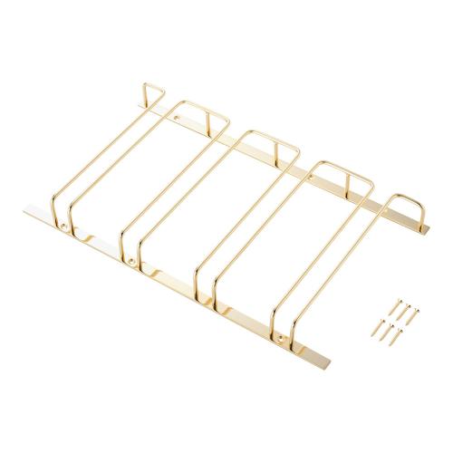 グラスフレーム 4連 24金メッキ/業務用/新品/小物送料対象商品