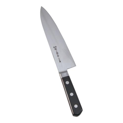 堺菊守日本鋼(口金付)洋出刃包丁 18糎/お役目用/新品/小物貨物輸送客体商いもの